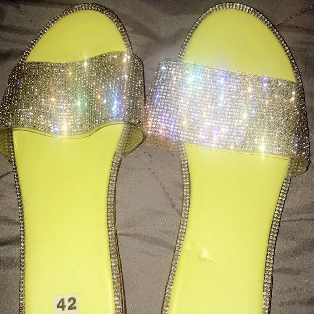 Glitter sandals